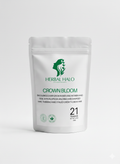 Crown Bloom herbal tea pouch — 21 tea bags for scalp health and hair growth
